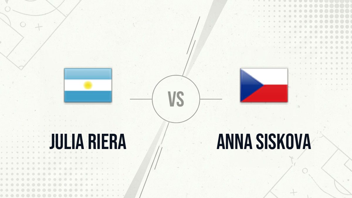 Pronostic Julia Riera Anna Siskova