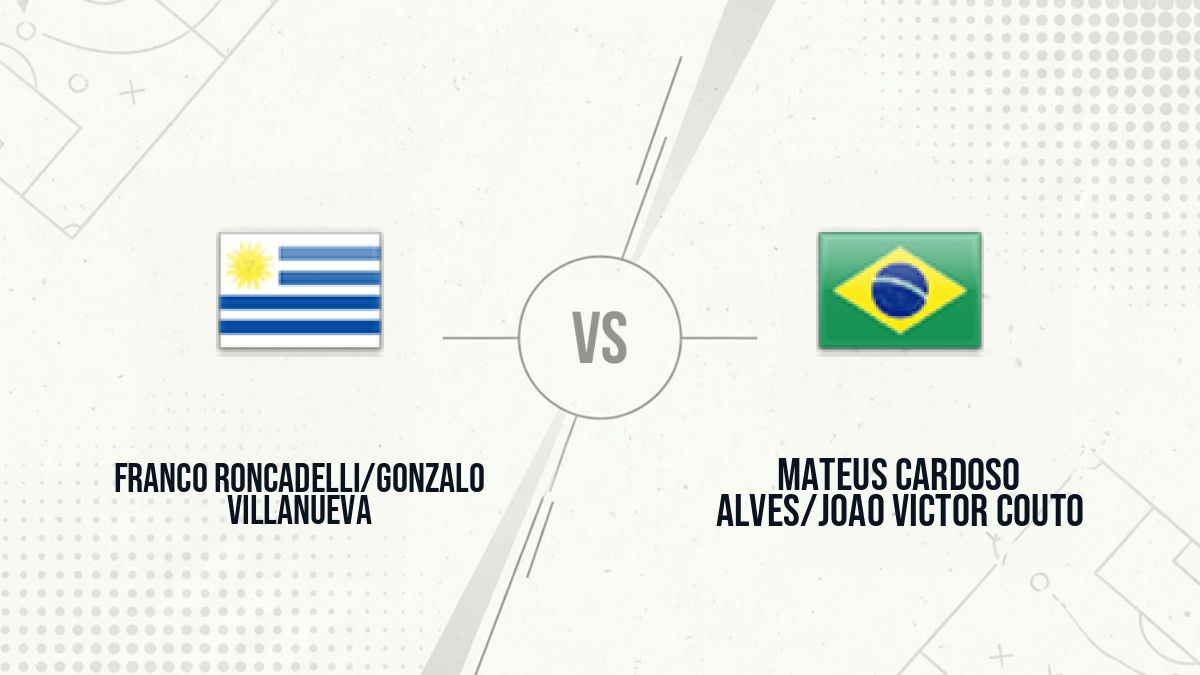 Pronostic Franco Roncadelli/Gonzalo Villanueva Mateus Cardoso Alves/Joao Victor Couto