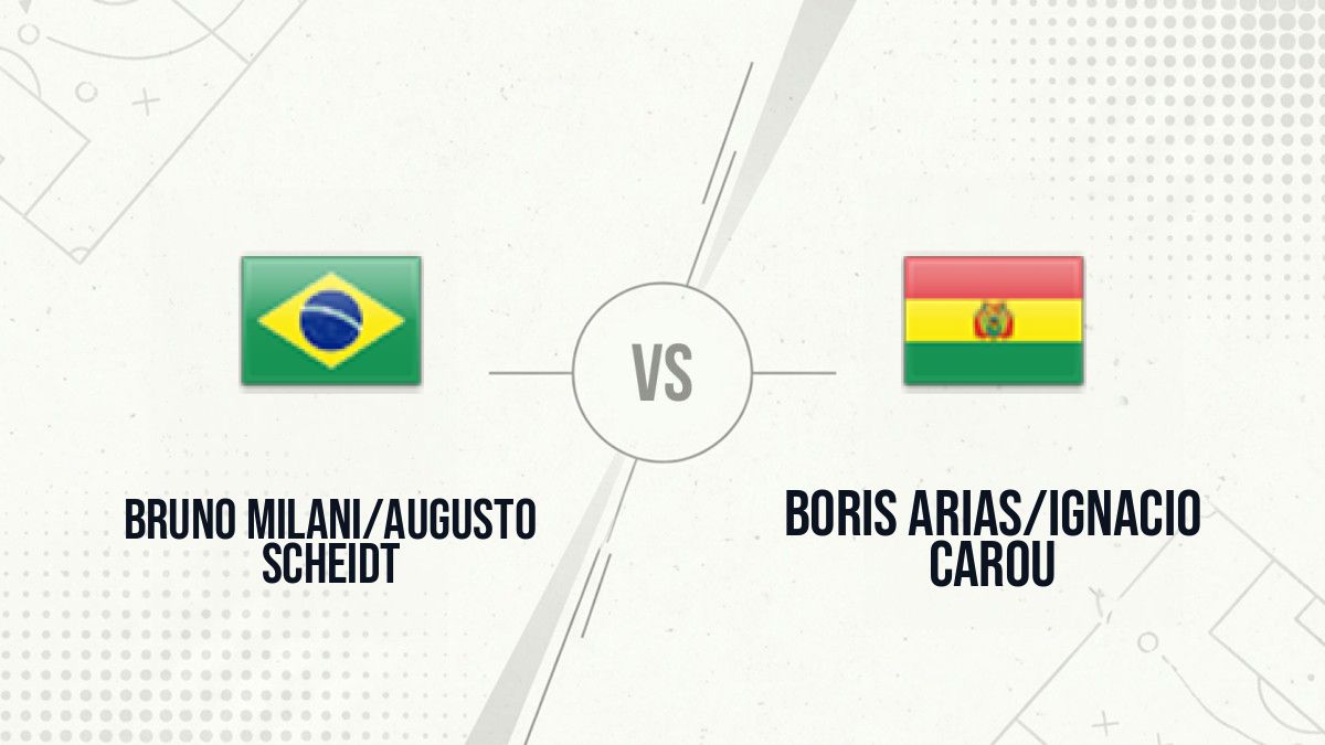 Pronostic Bruno Milani/Augusto Scheidt Boris Arias/Ignacio Carou