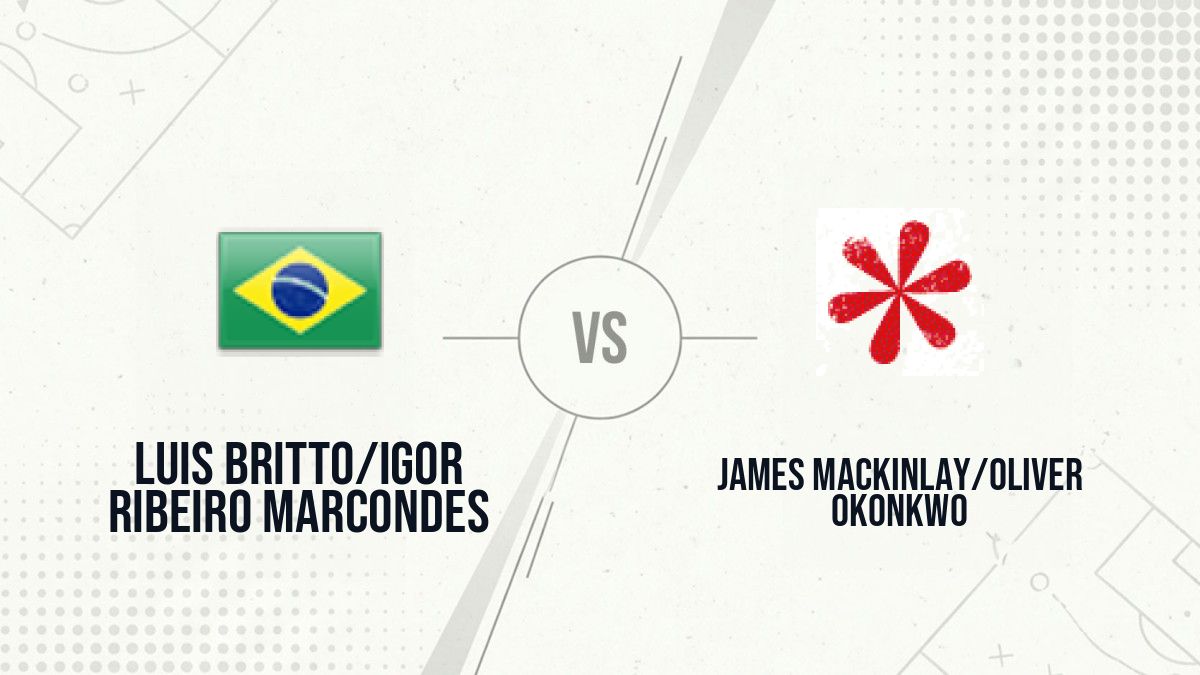 Pronostic Luis Britto/Igor Ribeiro Marcondes James Mackinlay/Oliver Okonkwo