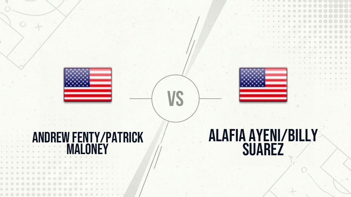 Pronostic Andrew Fenty/Patrick Maloney Alafia Ayeni/Billy Suarez