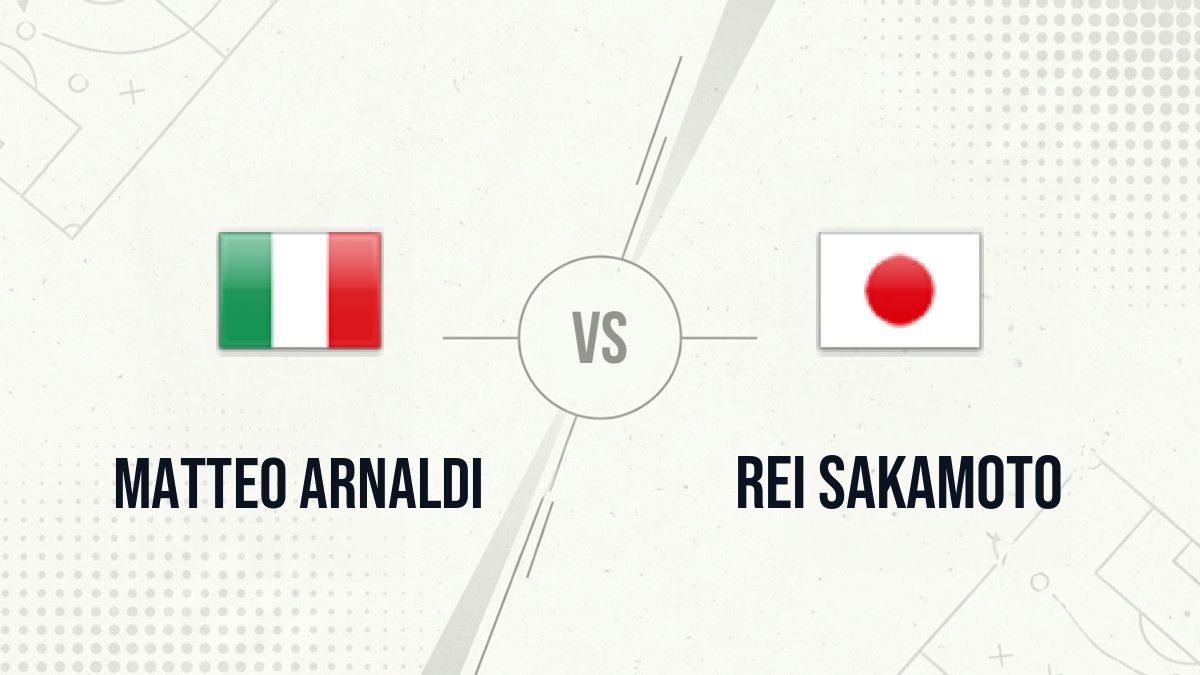 Pronostic Matteo Arnaldi Rei Sakamoto