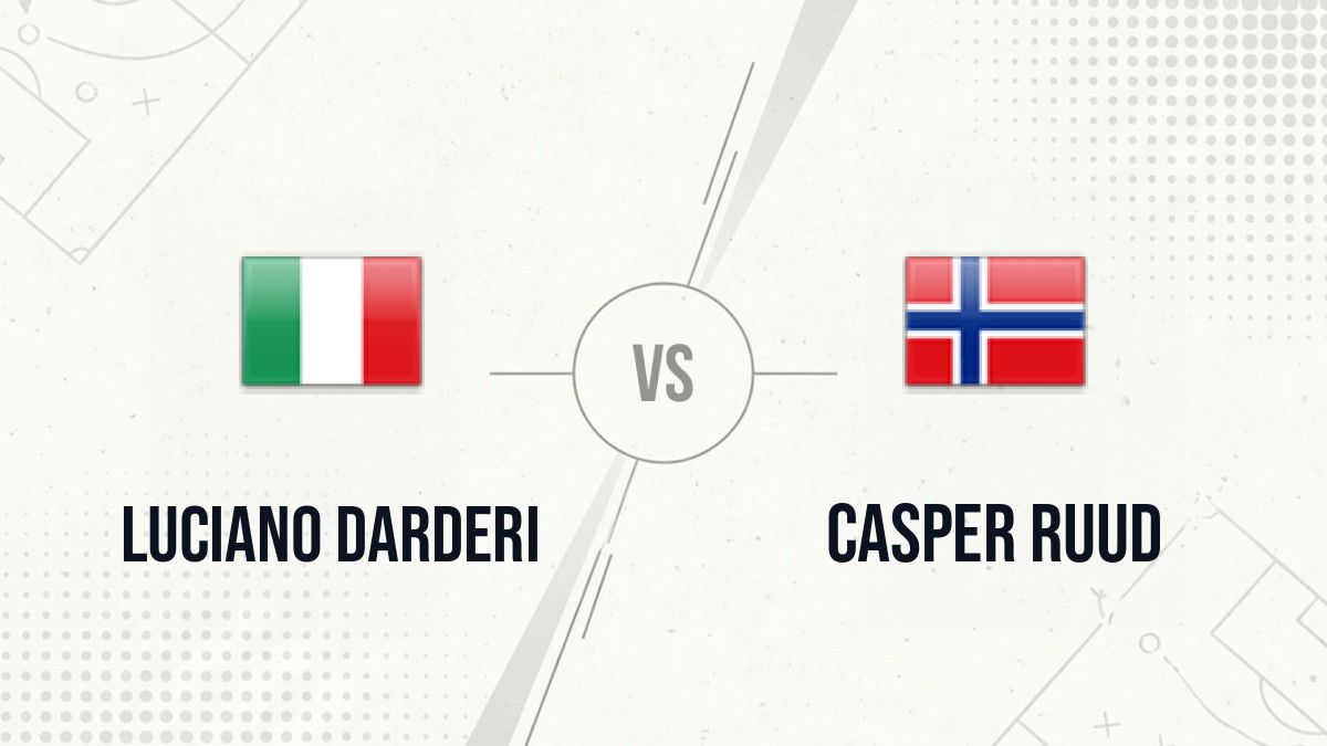 Pronostic Luciano Darderi Casper Ruud