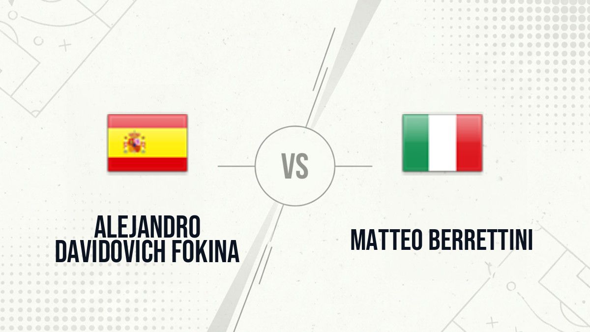 Pronostic Alejandro Davidovich Fokina Matteo Berrettini