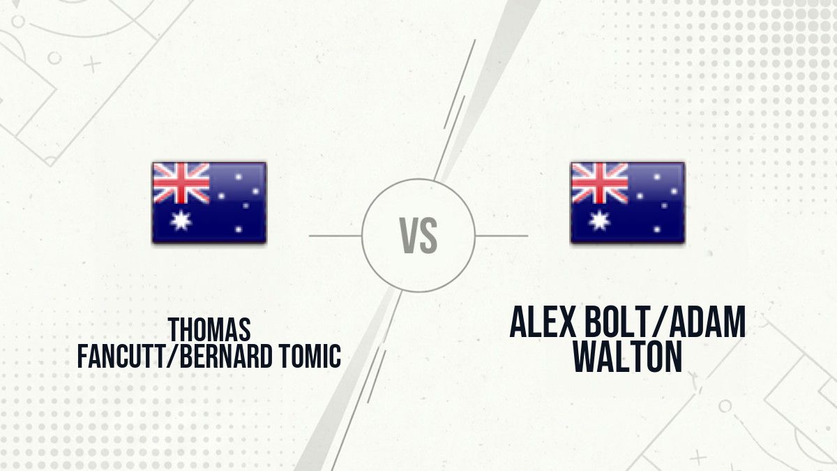 Pronostic Thomas Fancutt/Bernard Tomic Alex Bolt/Adam Walton