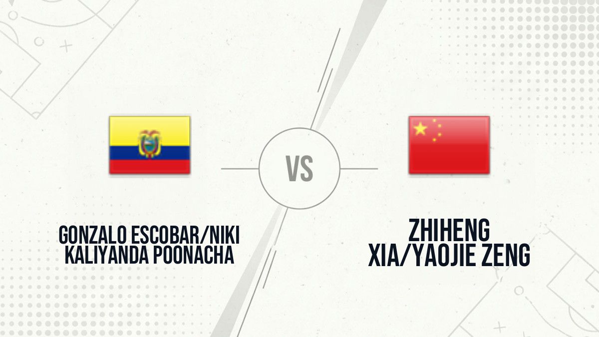Pronostic Gonzalo Escobar/Niki Kaliyanda Poonacha Zhiheng Xia/Yaojie Zeng