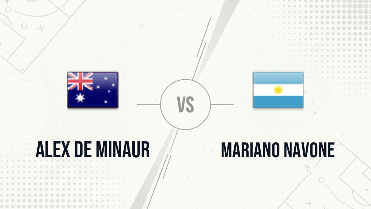 Pronostic Alex de Minaur Mariano Navone