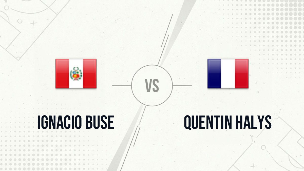 Pronostic Ignacio Buse Quentin Halys