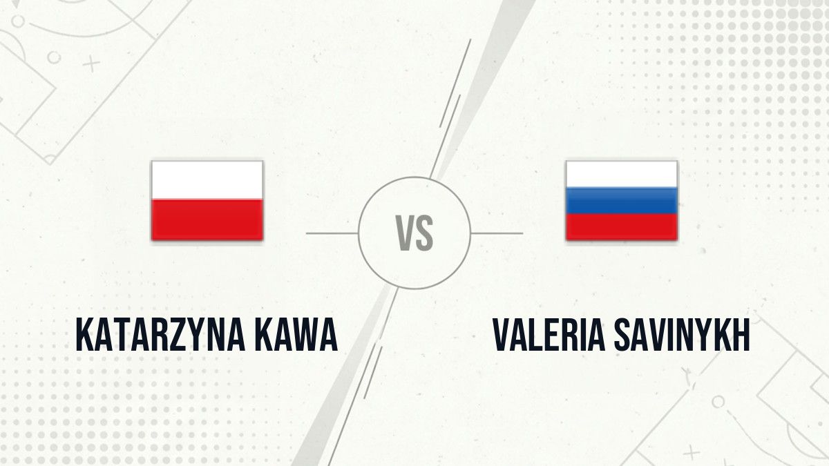 Pronostic Katarzyna Kawa Valeria Savinykh
