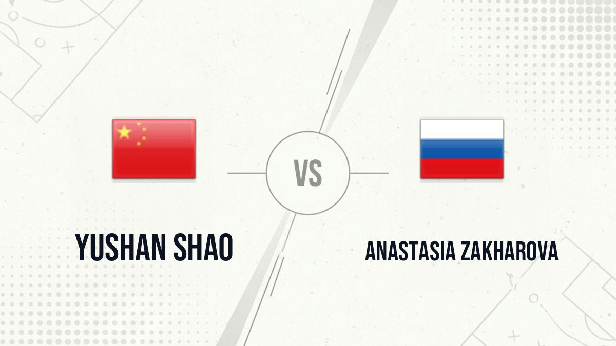 Pronostic Yushan Shao Anastasia Zakharova