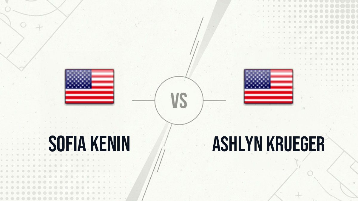 Pronostic Sofia Kenin Ashlyn Krueger