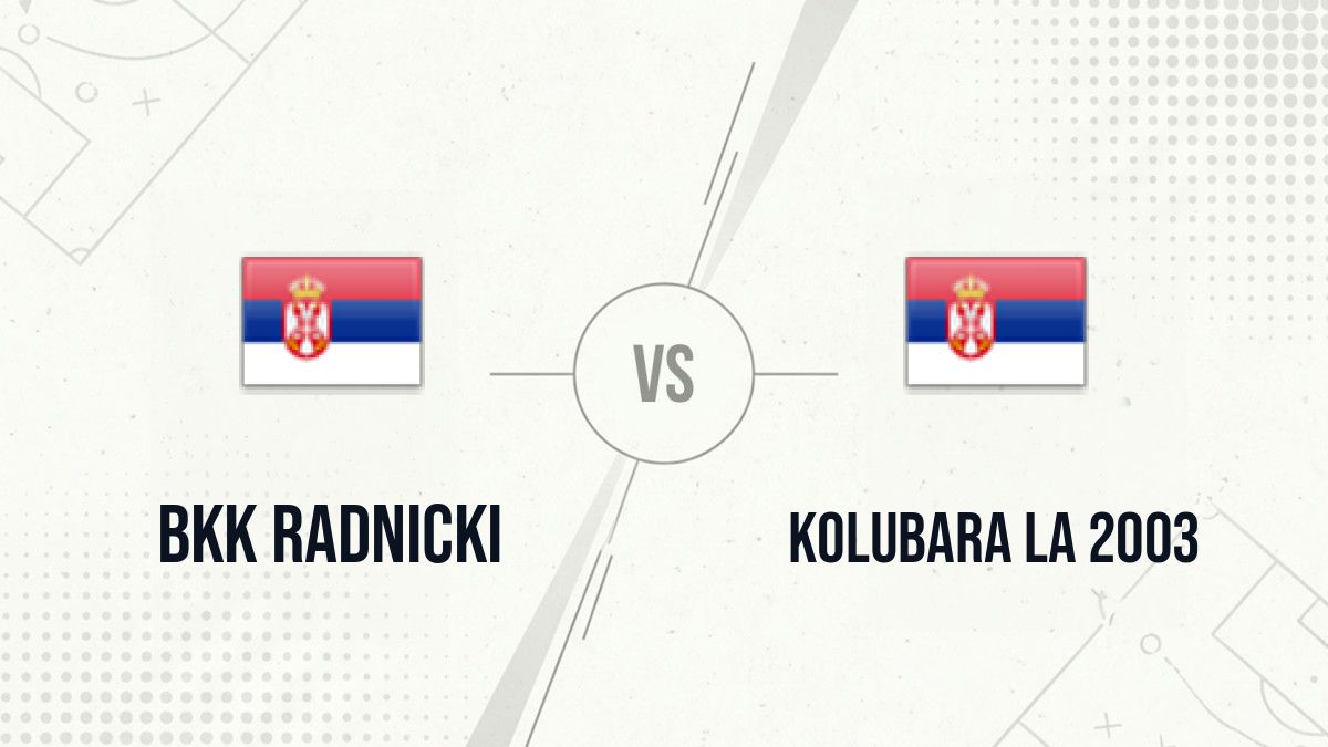 Pronostic BKK Radnicki Kolubara LA 2003