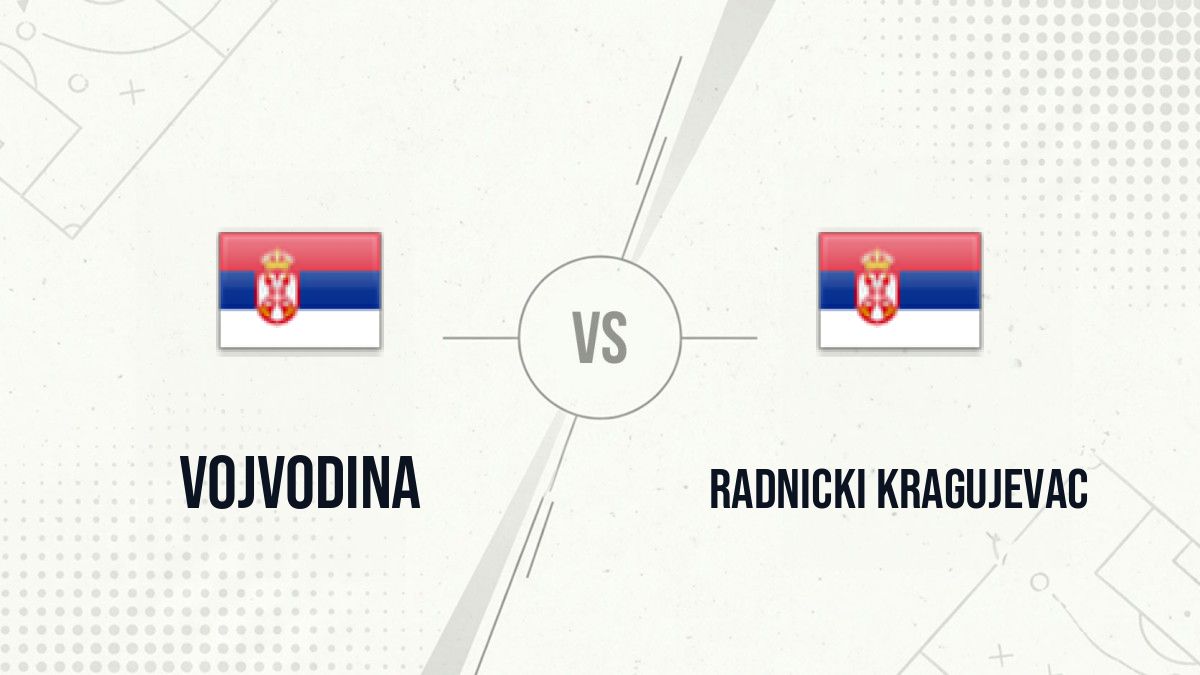Pronostic Vojvodina Radnicki Kragujevac