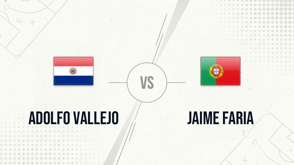 Pronostic Adolfo Vallejo Jaime Faria