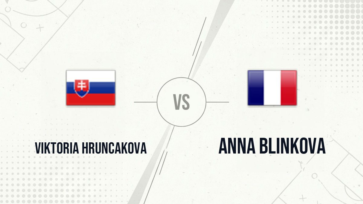 Pronostic Viktoria Hruncakova Anna Blinkova
