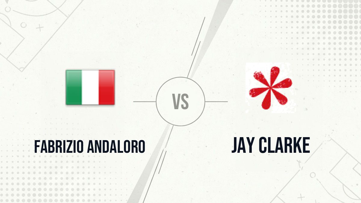 Pronostic Fabrizio Andaloro Jay Clarke