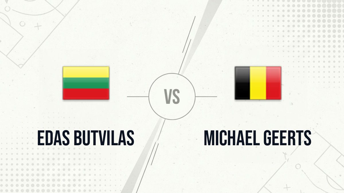 Pronostic Edas Butvilas Michael Geerts