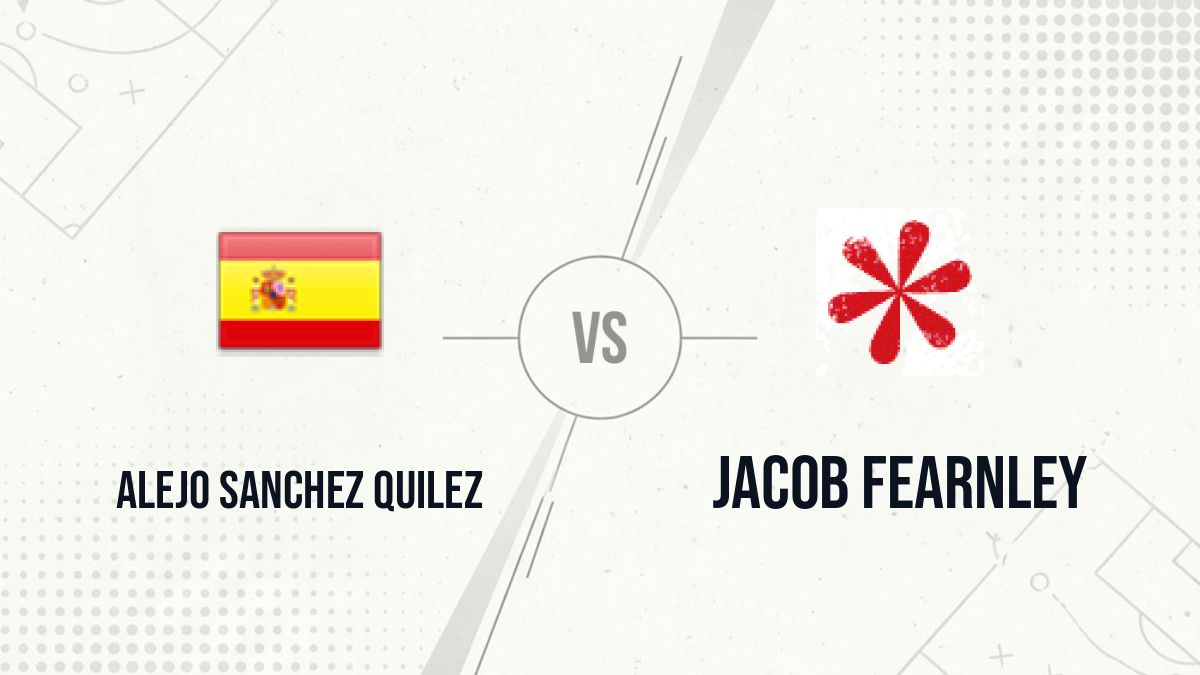 Pronostic Alejo Sanchez Quilez Jacob Fearnley
