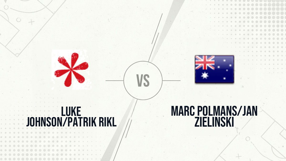 Pronostic Luke Johnson/Patrik Rikl Marc Polmans/Jan Zielinski