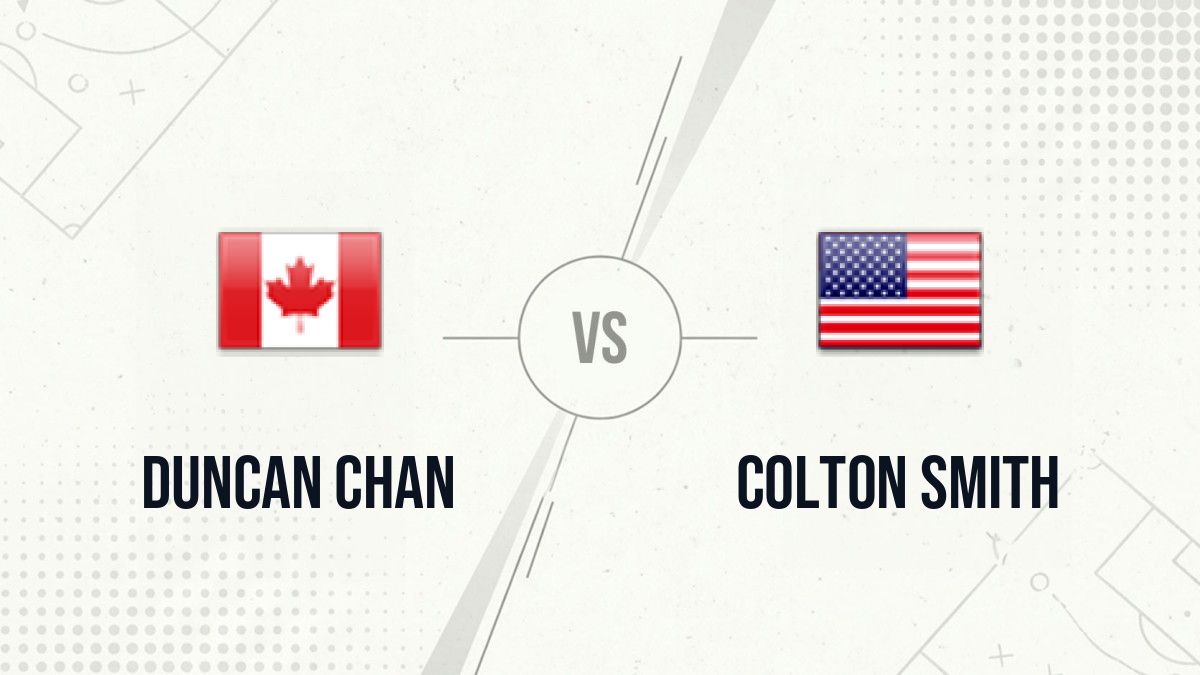 Pronostic Duncan Chan Colton Smith