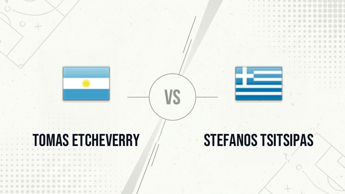 Pronostic Tomas Etcheverry Stefanos Tsitsipas