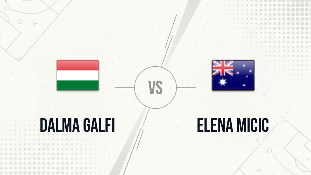 Pronostic Dalma Galfi Elena Micic