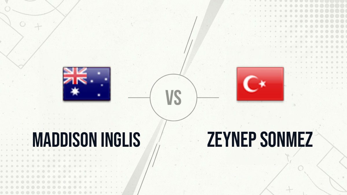 Pronostic Maddison Inglis Zeynep Sonmez