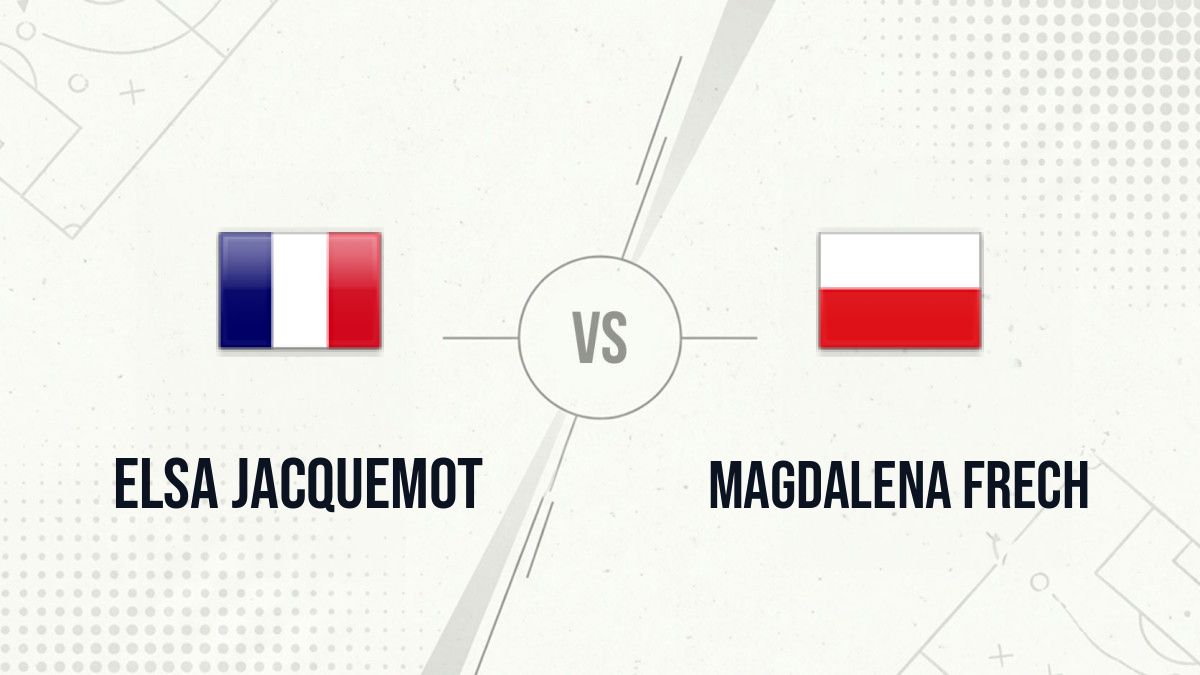 Pronostic Elsa Jacquemot Magdalena Frech