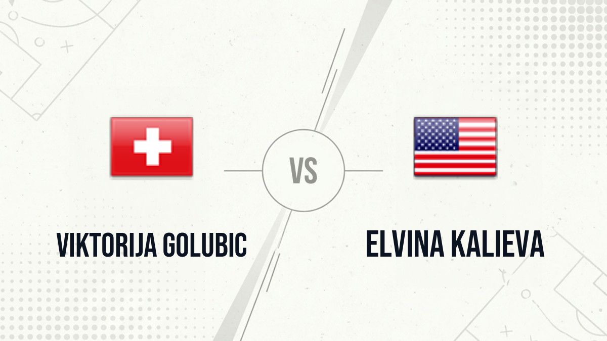 Pronostic Viktorija Golubic Elvina Kalieva