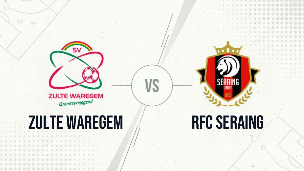Pronostic Zulte Waregem RFC Seraing