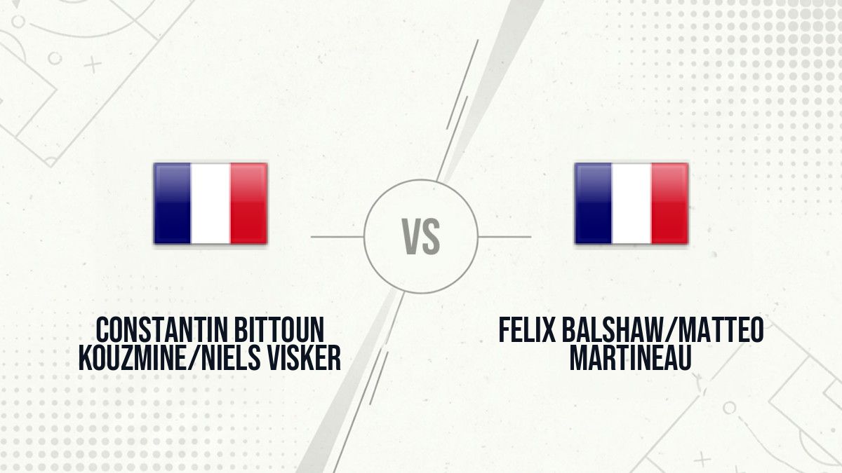Pronostic Constantin Bittoun Kouzmine/Niels Visker Felix Balshaw/Matteo Martineau