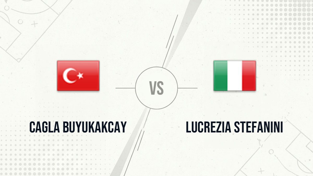 Pronostic Cagla Buyukakcay Lucrezia Stefanini