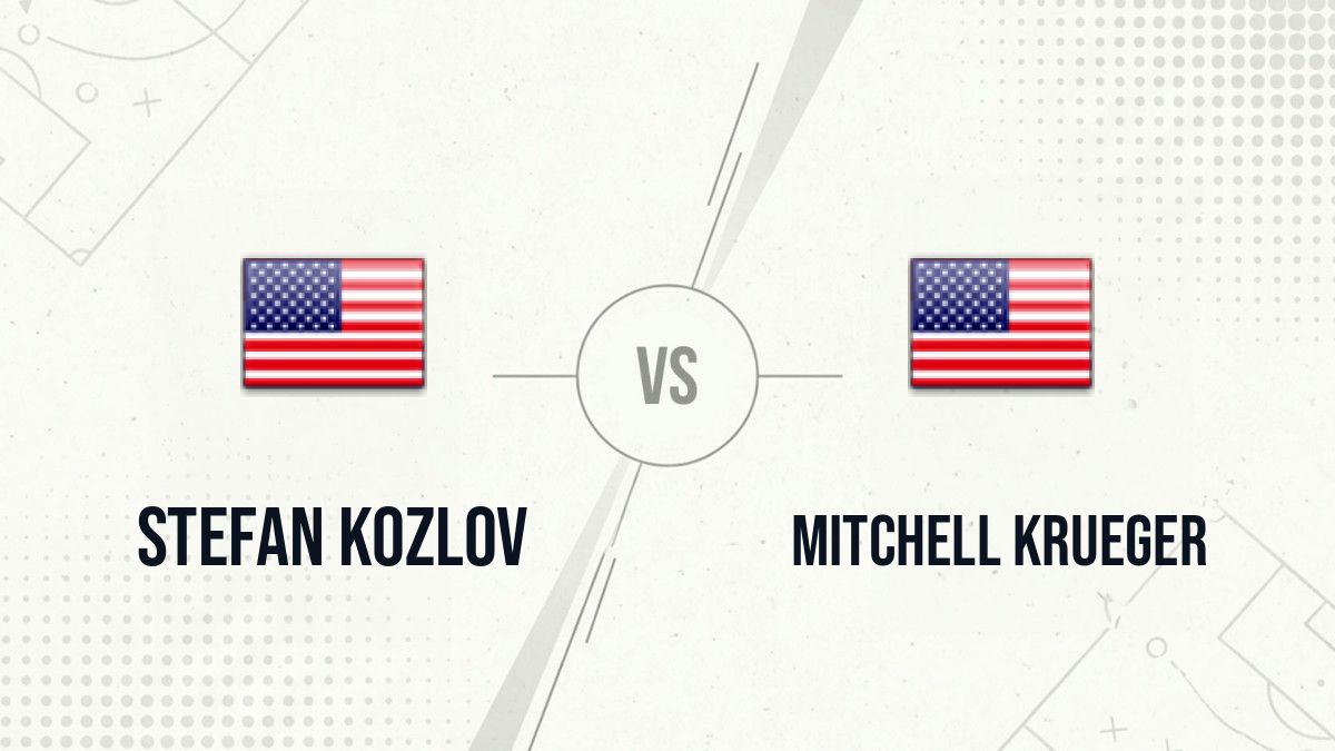 Pronostic Stefan Kozlov Mitchell Krueger