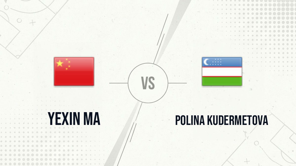 Pronostic Yexin Ma Polina Kudermetova