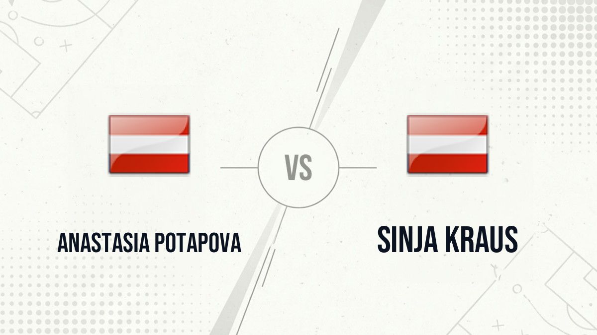 Pronostic Anastasia Potapova Sinja Kraus