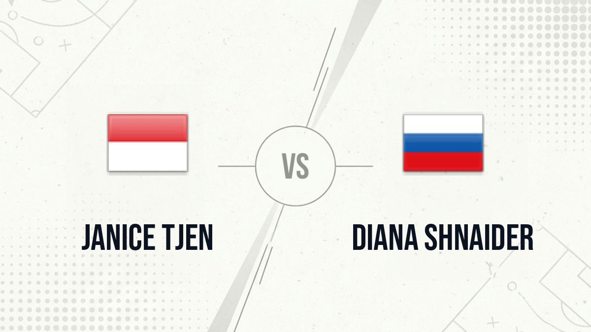 Pronostic Janice Tjen Diana Shnaider