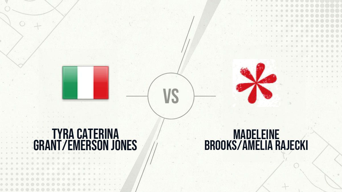 Pronostic Tyra Caterina Grant/Emerson Jones Madeleine Brooks/Amelia Rajecki
