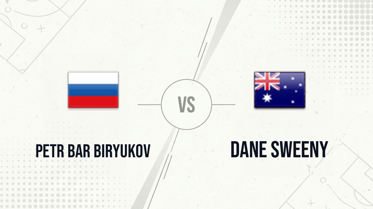 Pronostic Petr Bar Biryukov Dane Sweeny