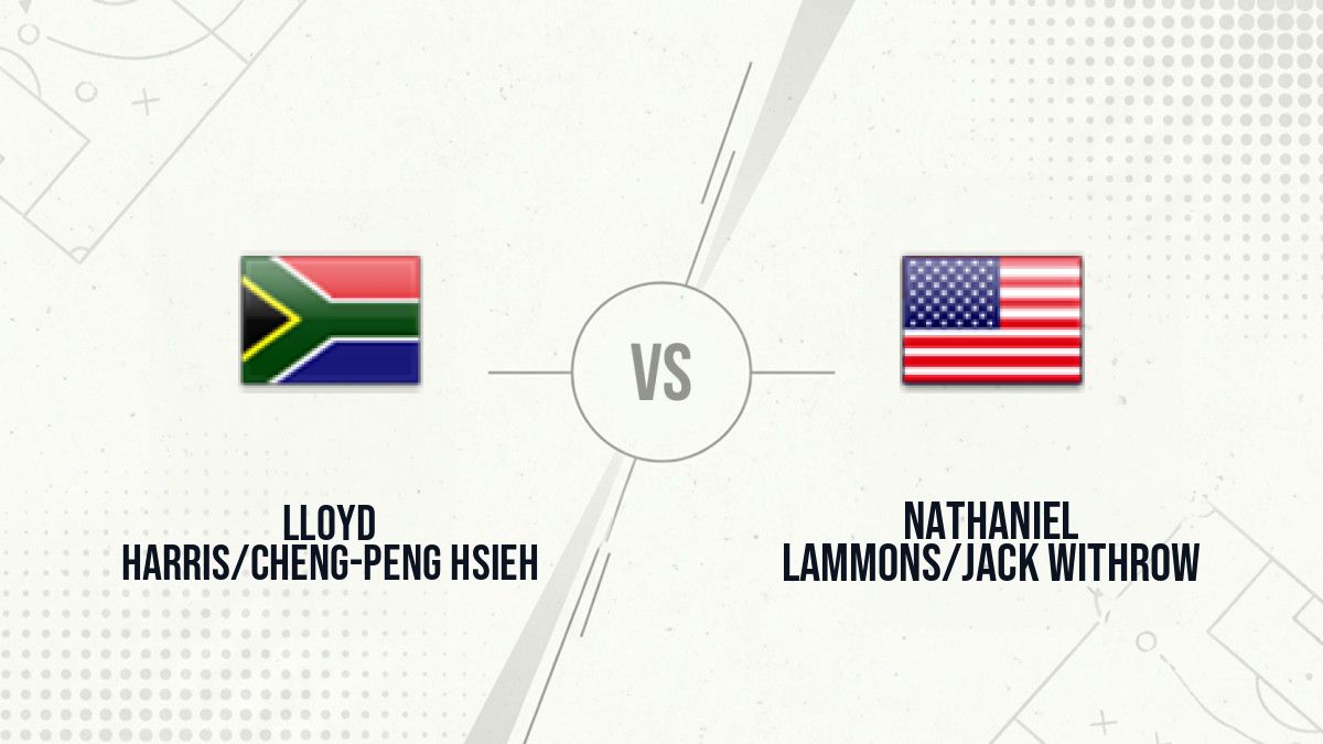 Pronostic Lloyd Harris/Cheng-Peng Hsieh Nathaniel Lammons/Jack Withrow