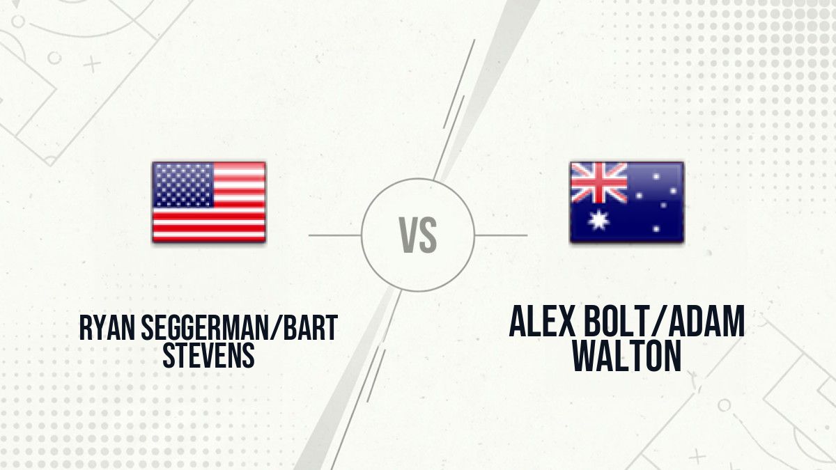 Pronostic Ryan Seggerman/Bart Stevens Alex Bolt/Adam Walton