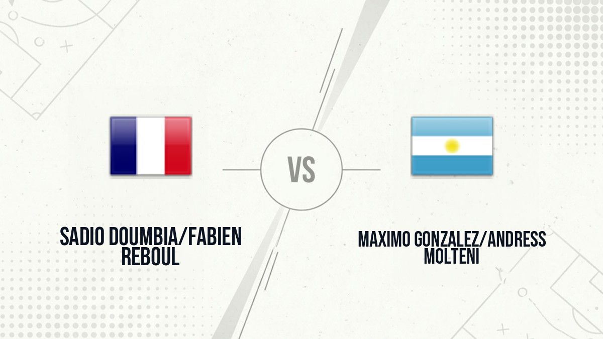 Pronostic Sadio Doumbia/Fabien Reboul Maximo Gonzalez/Andress Molteni