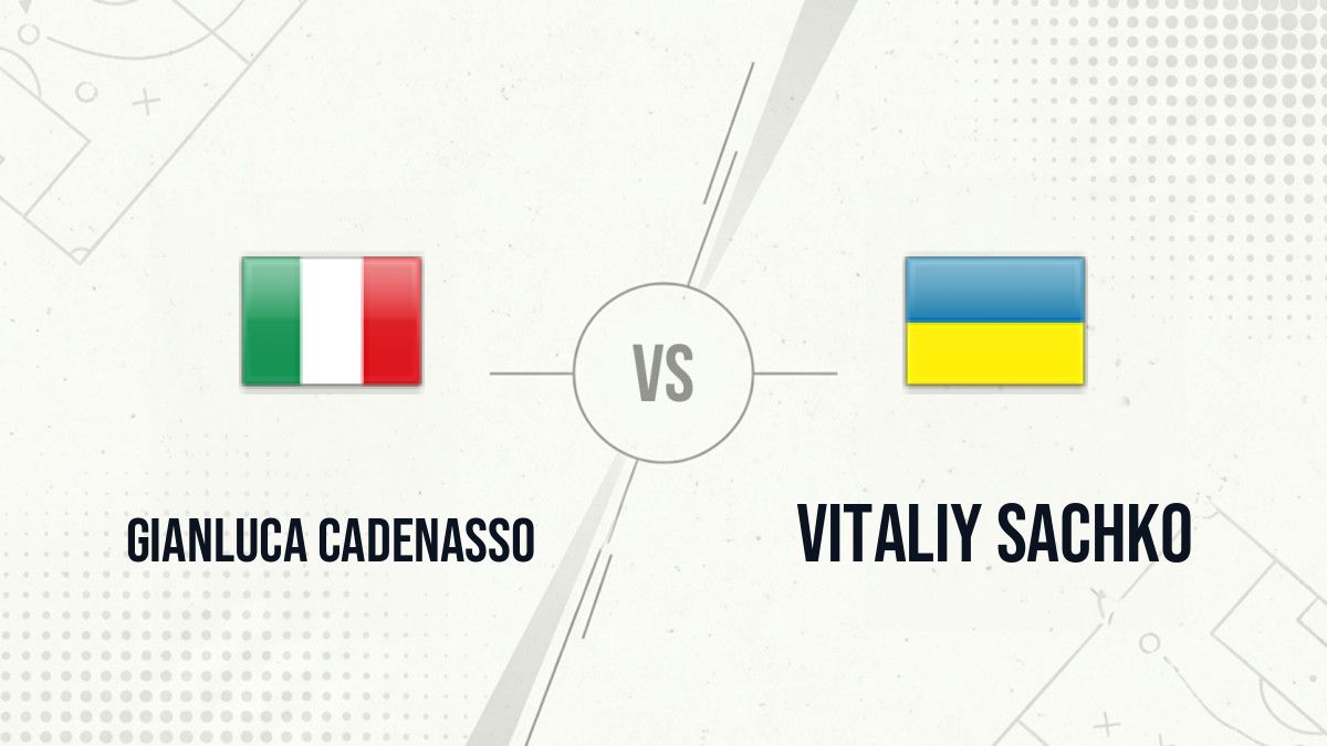 Pronostic Gianluca Cadenasso Vitaliy Sachko