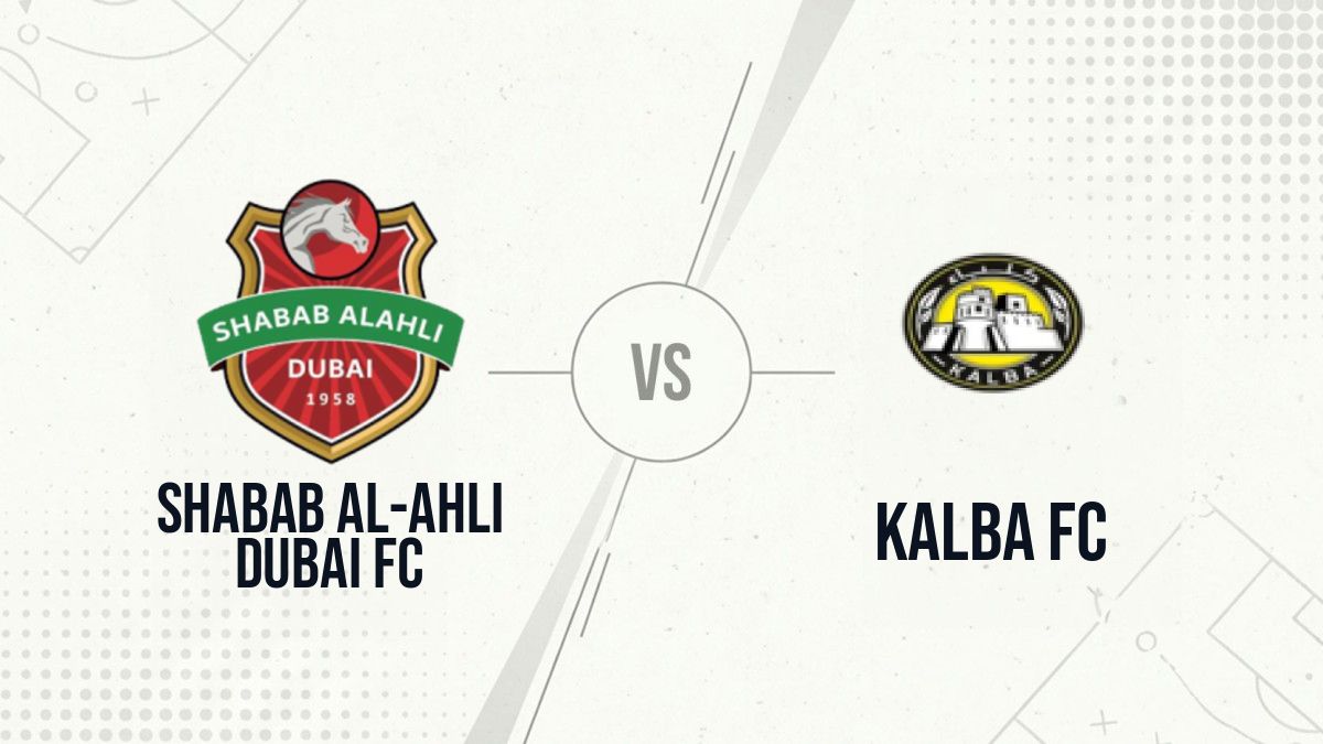 Pronostic Shabab Al-Ahli Dubai FC Kalba FC