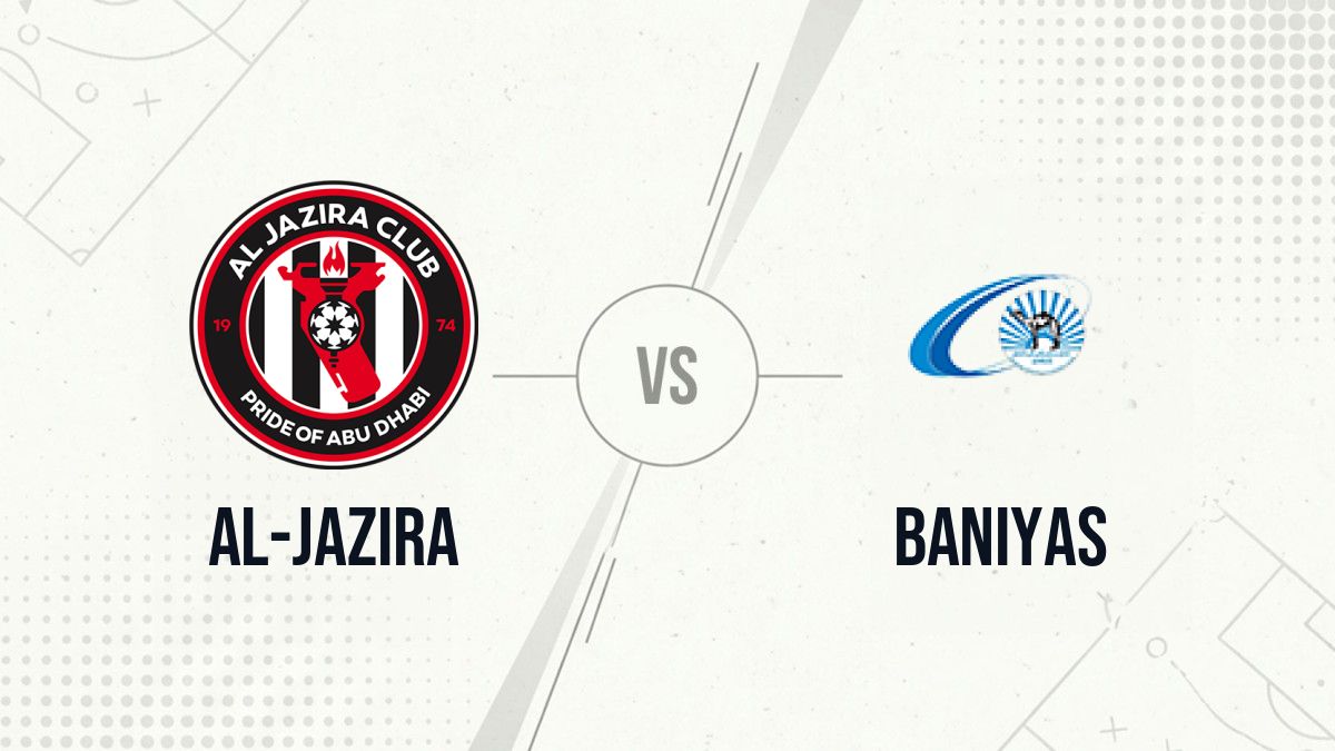 Pronostic Al-Jazira Baniyas