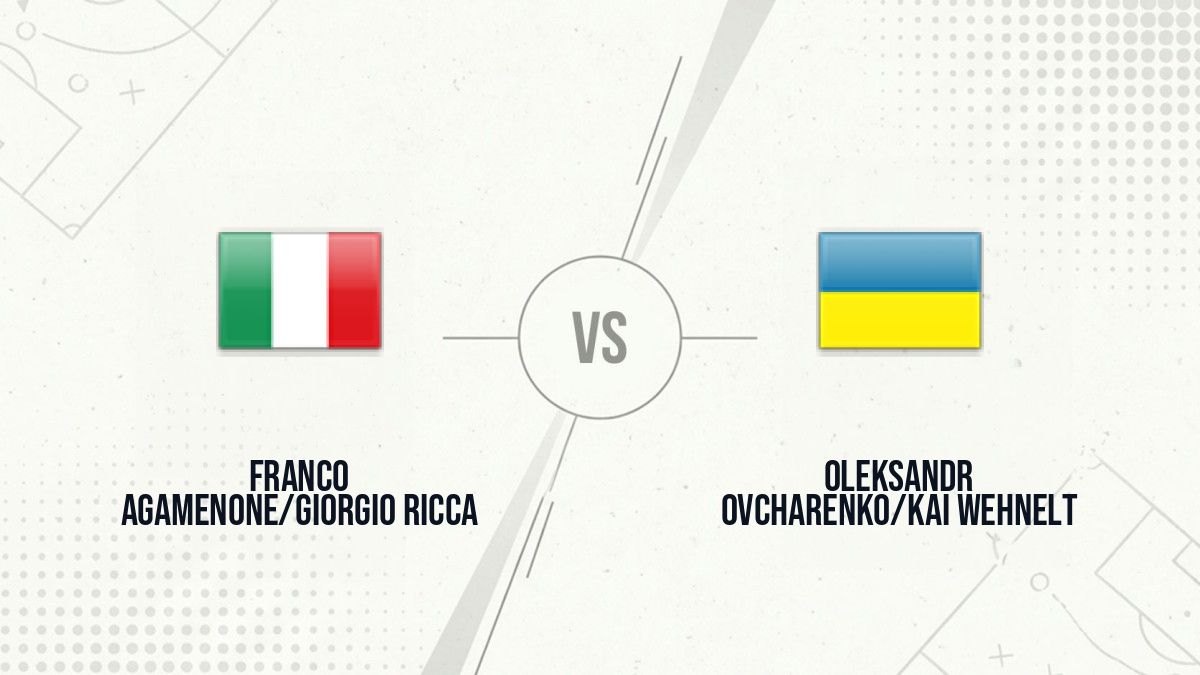 Pronostic Franco Agamenone/Giorgio Ricca Oleksandr Ovcharenko/Kai Wehnelt