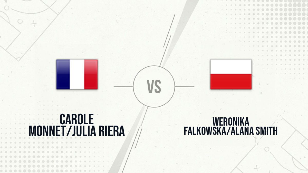 Pronostic Carole Monnet/Julia Riera Weronika Falkowska/Alana Smith