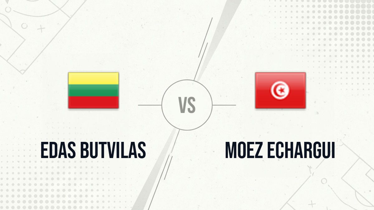 Pronostic Edas Butvilas Moez Echargui