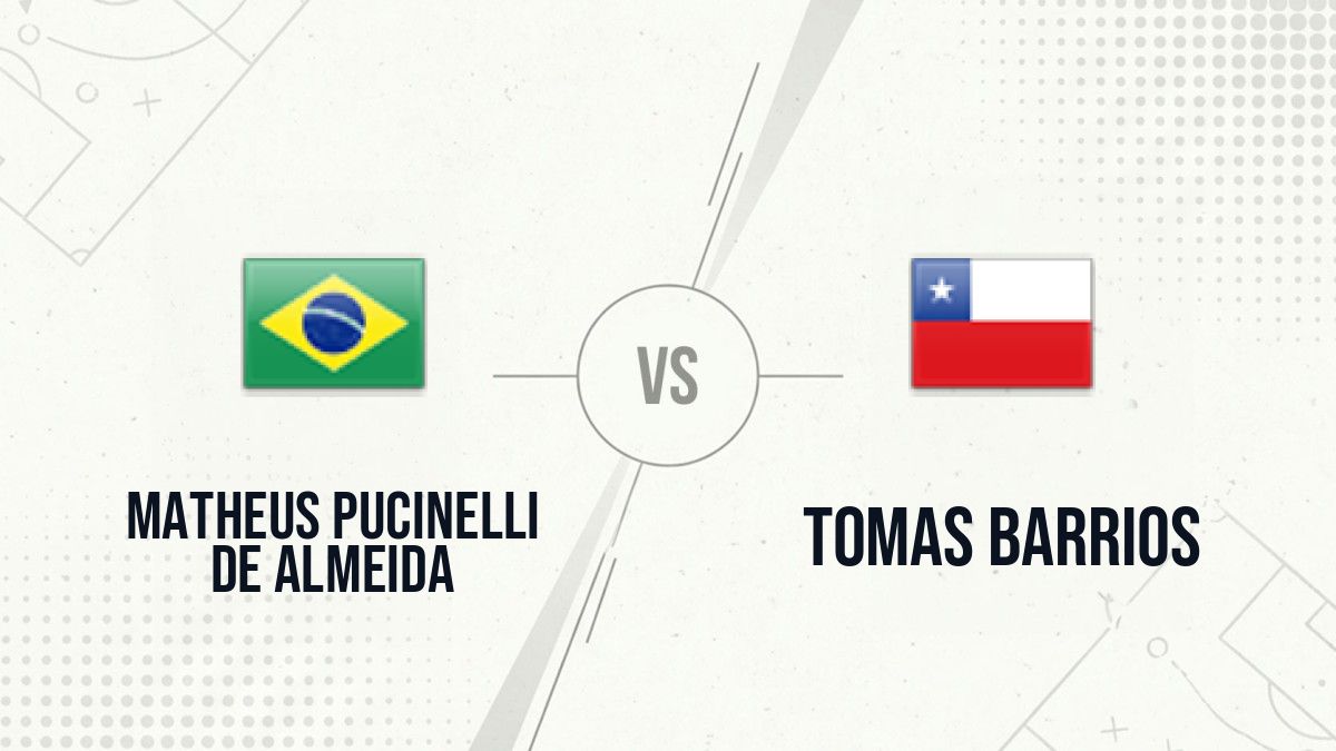 Pronostic Matheus Pucinelli de Almeida Tomas Barrios