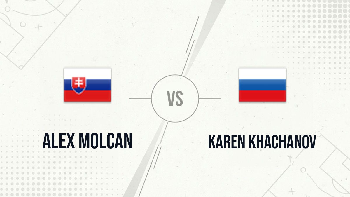 Pronostic Alex Molcan Karen Khachanov