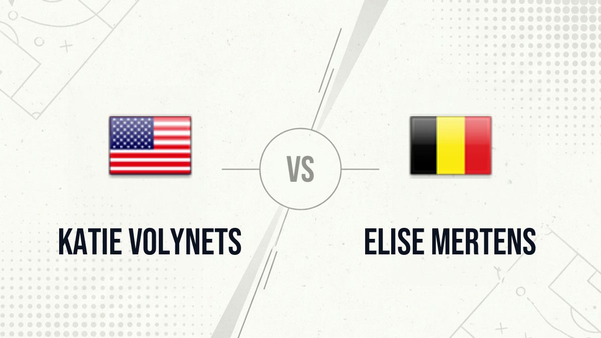 Pronostic Katie Volynets Elise Mertens